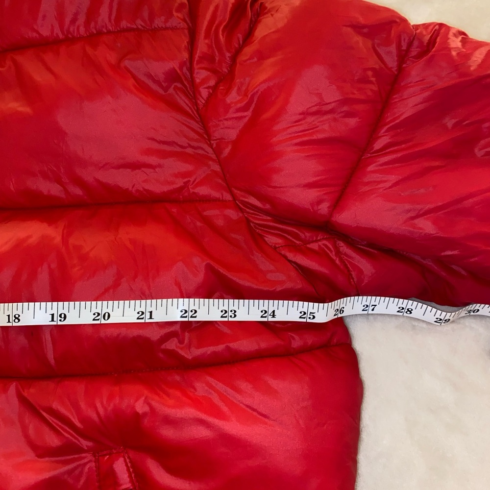 Calvin Klein Red Puffer Jacket Size XL - Picture 14 of 16